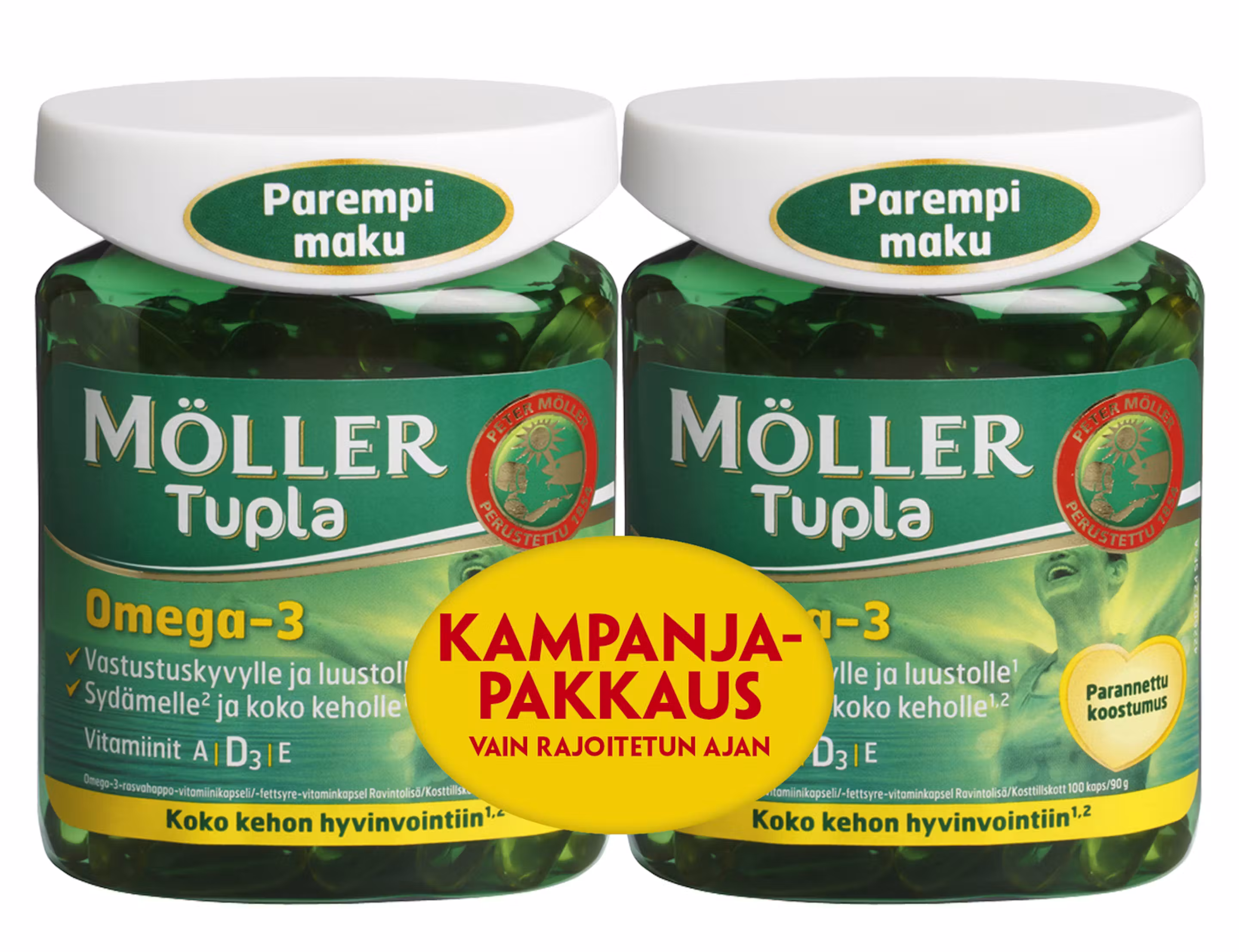 Möller Tupla Omega-3 Na Uy (lọ viên) — ảnh 2